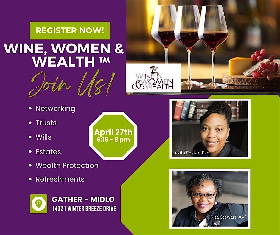 Wine, Women & Wealth - RVA