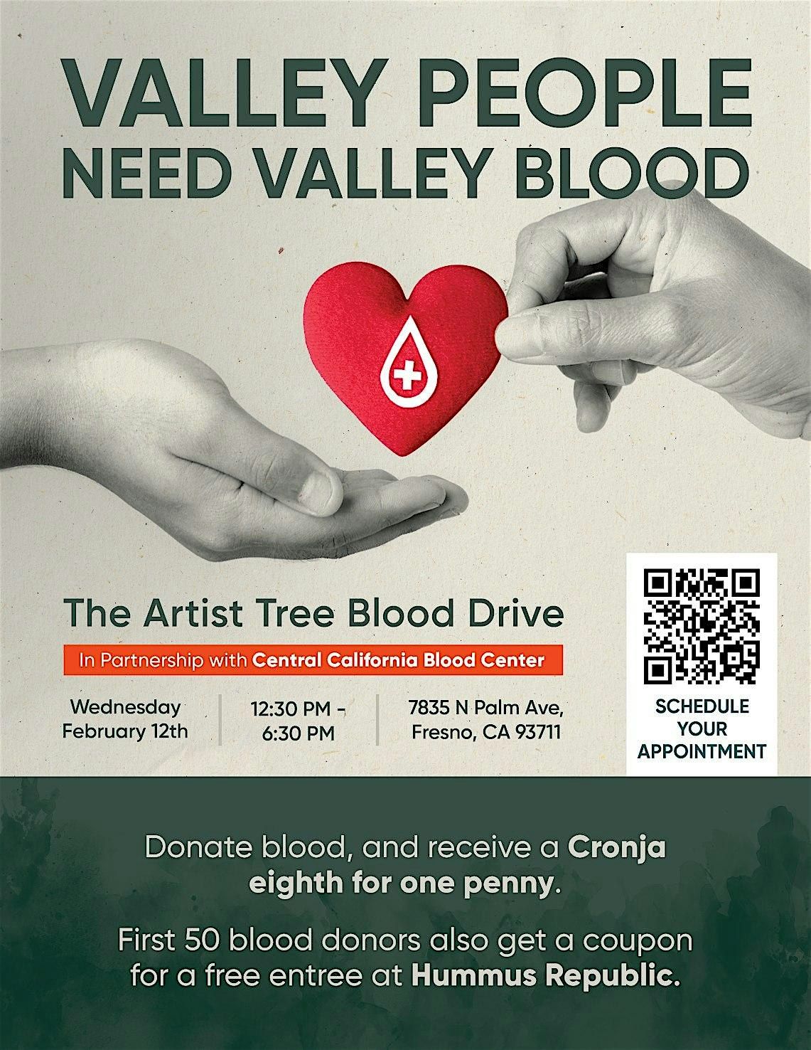 The Artist Tree Blood Drive