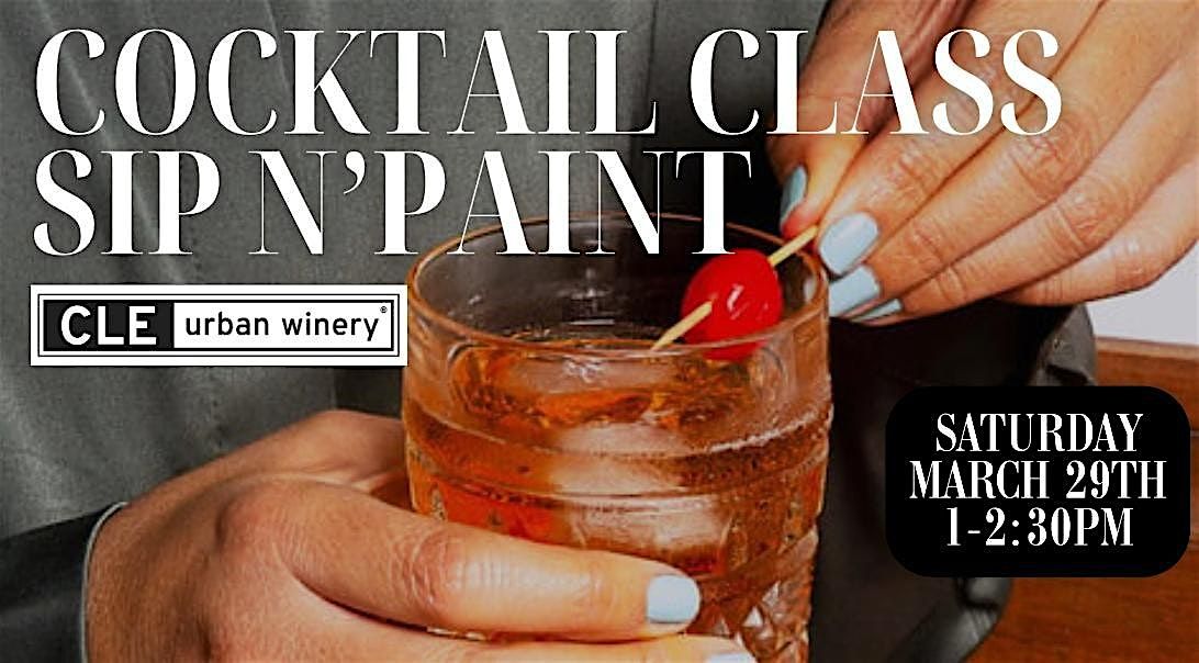 Cocktail Class Sip & Paint