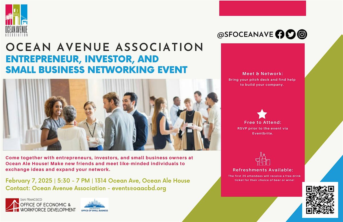 Entrepreneur, Investor, and Small Business Networking Event