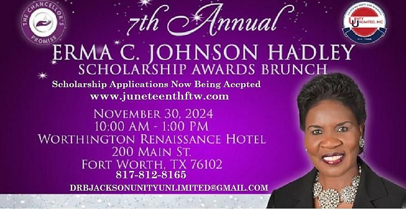 7th Annual Erma C. Johnson Hadley Scholarship Awards Brunch