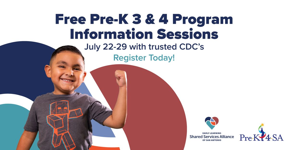 Pre-K 4 SA Partnership: My Little Team Texas Daycare Information Session