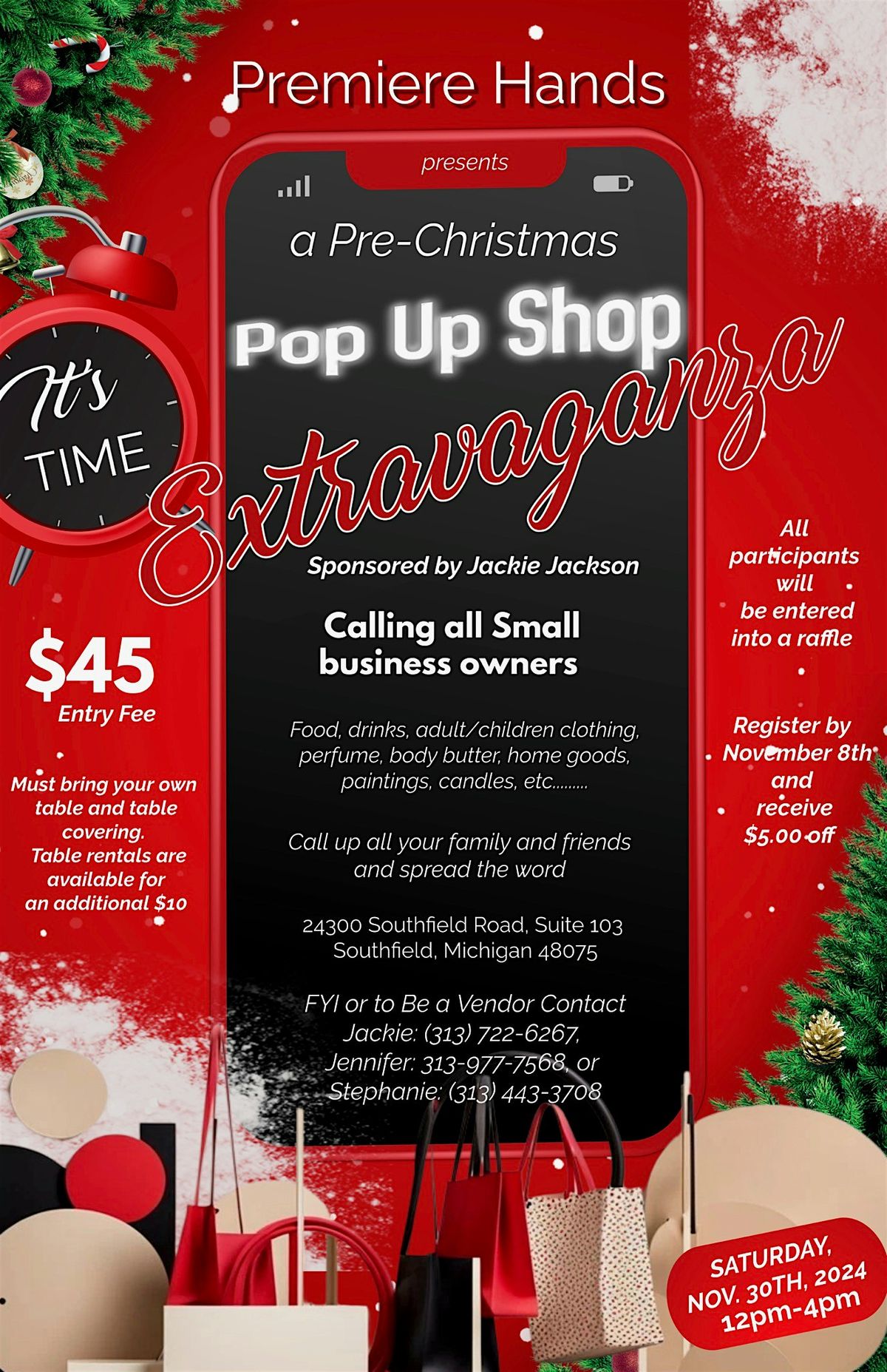 POP UP SHOP EXTRAVAGAZA