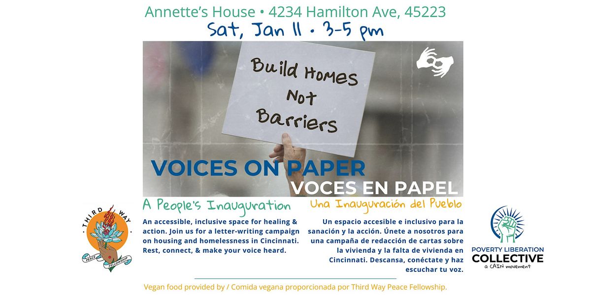 Voices on Paper \u2022 Voces en Papel