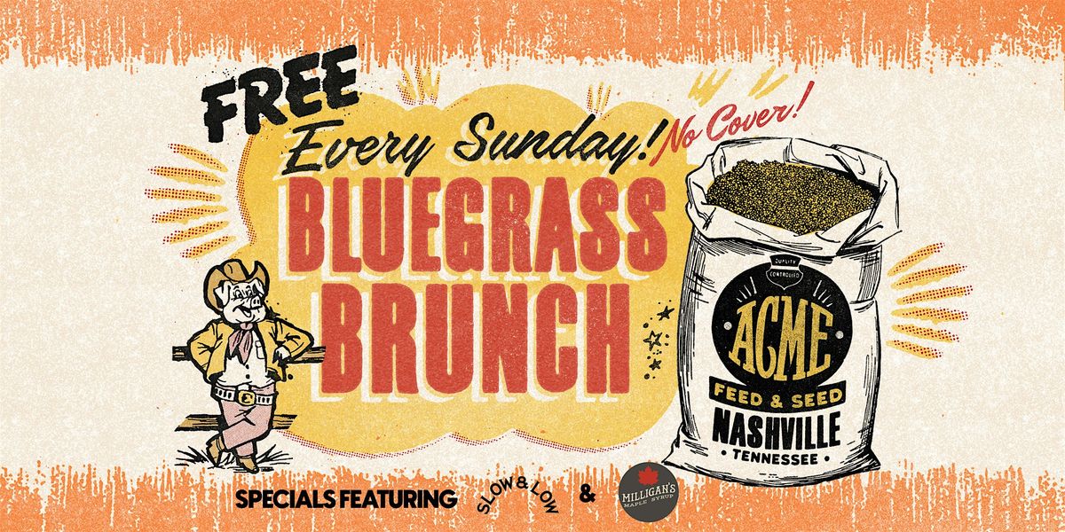 Free! Bluegrass Brunch Launch Party featuring Sicard Hollow