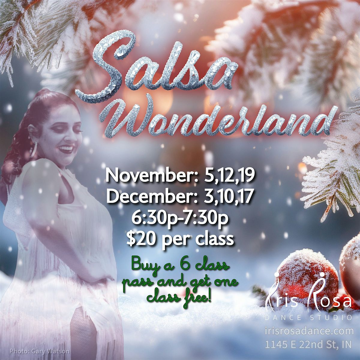 Salsa Wednesdays with Kiara at Iris Rosa Dance Studio