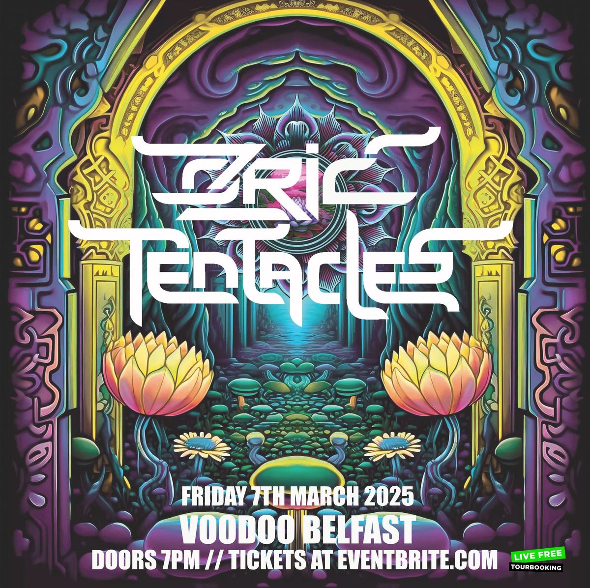 Ozric Tentacles at Voodoo Belfast 7\/3\/25 - Tickets on sale now*