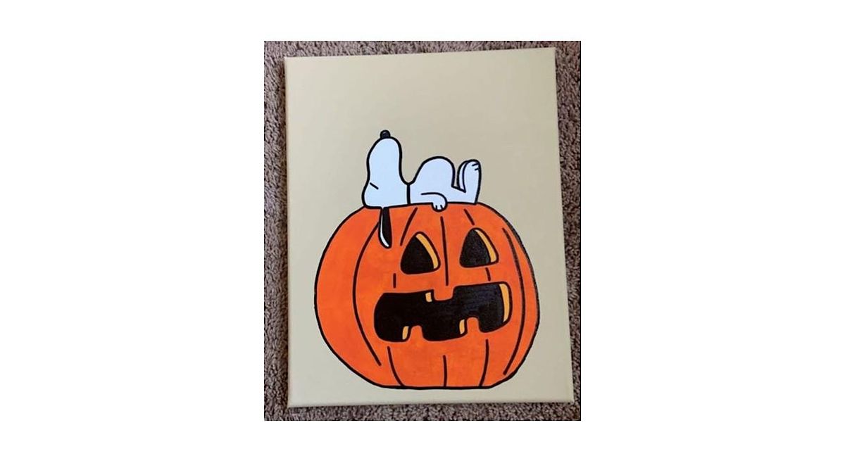 Paint & Sip - Snoozy Snoopy