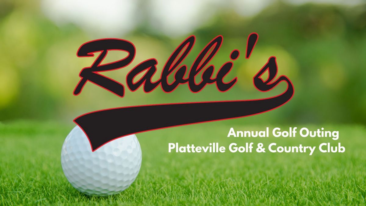 Rabbi's 11th Annual Golf Outing