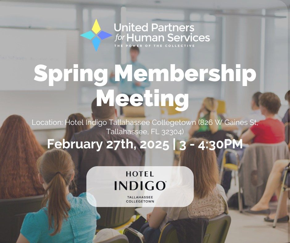 UPHS Spring Membership Meeting