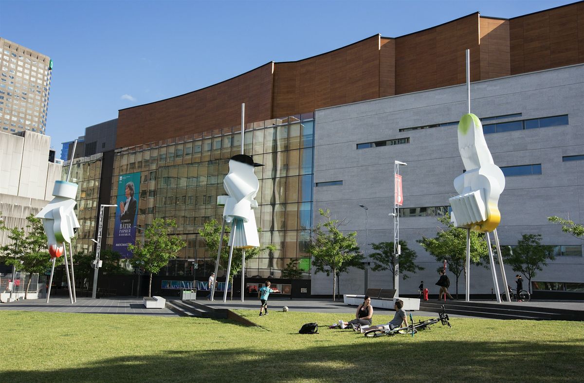 Journ\u00e9es de la culture - Tour guid\u00e9 art public au Quartier des Spectacles