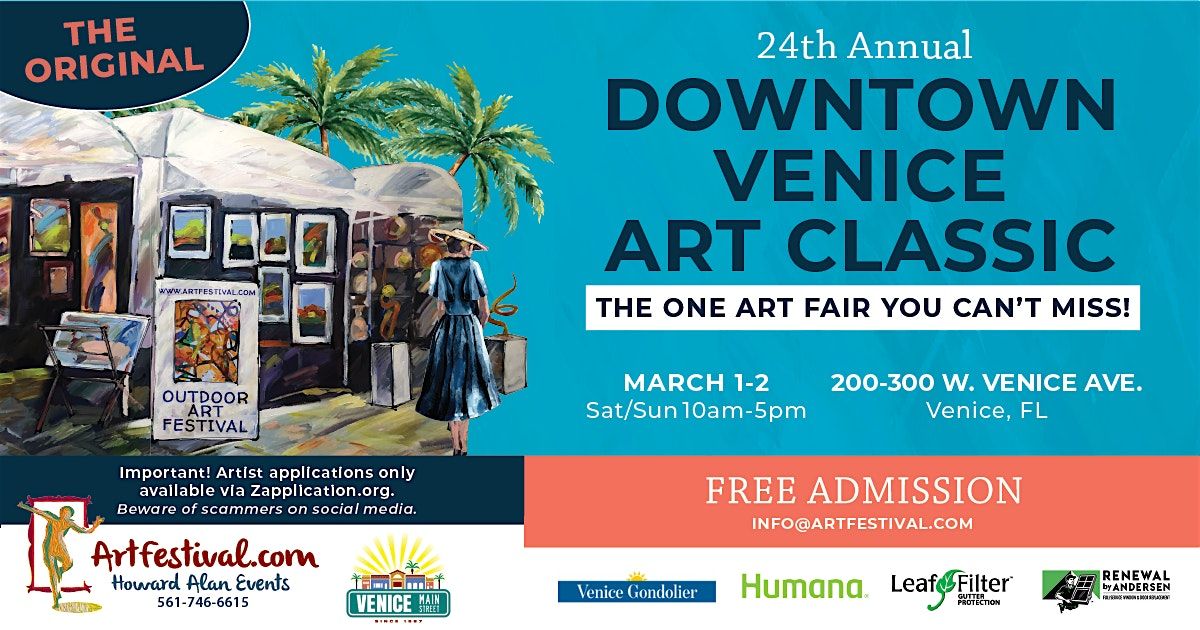 24th  Annual Downtown Venice Art Classic