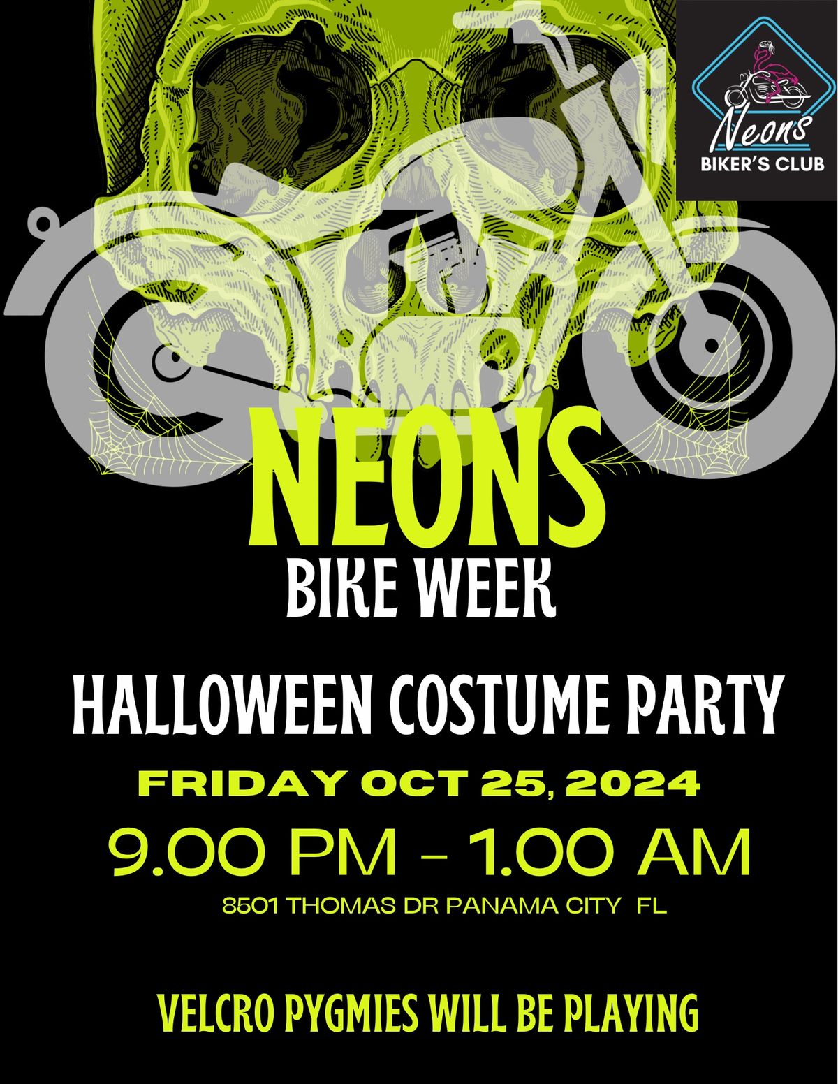 Neons Bike Week Halloween Costume Contest