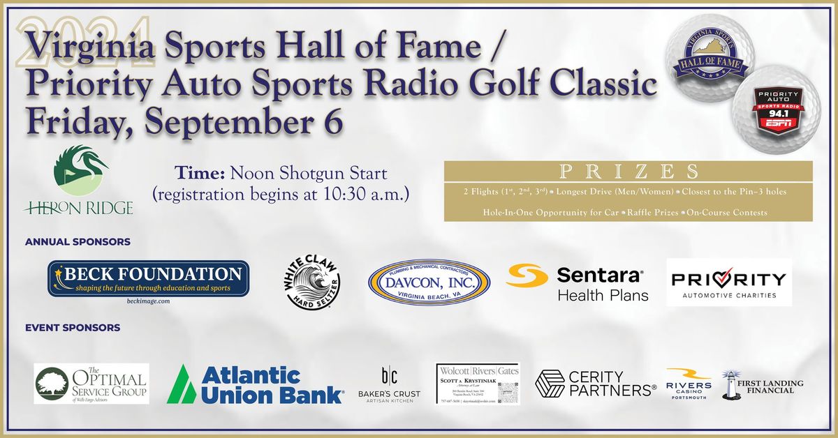 VSHF - Priority Auto Sports Radio 94.1, 2024 Golf Classic
