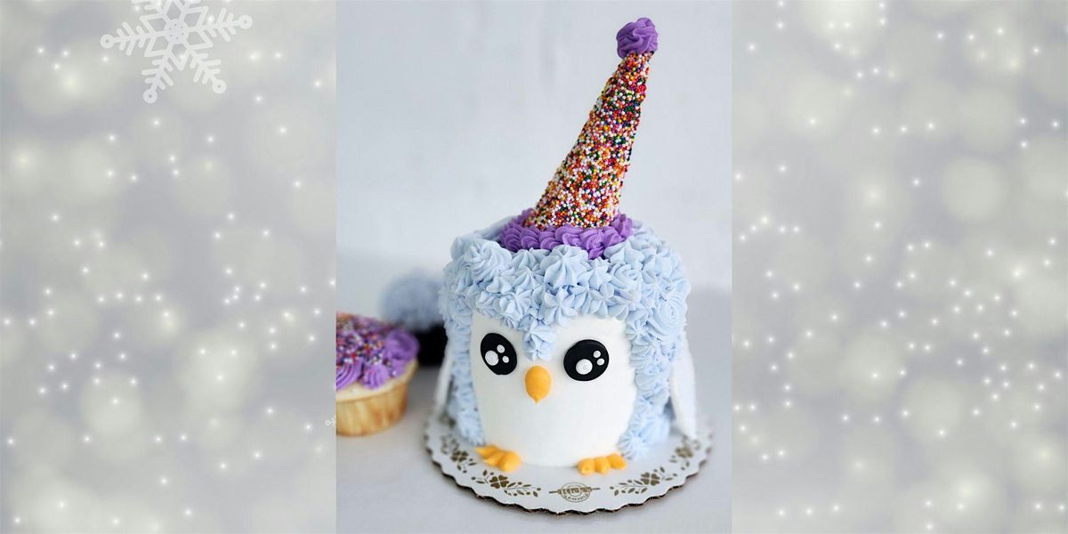 Penguin Party Cake Class - Fayetteville