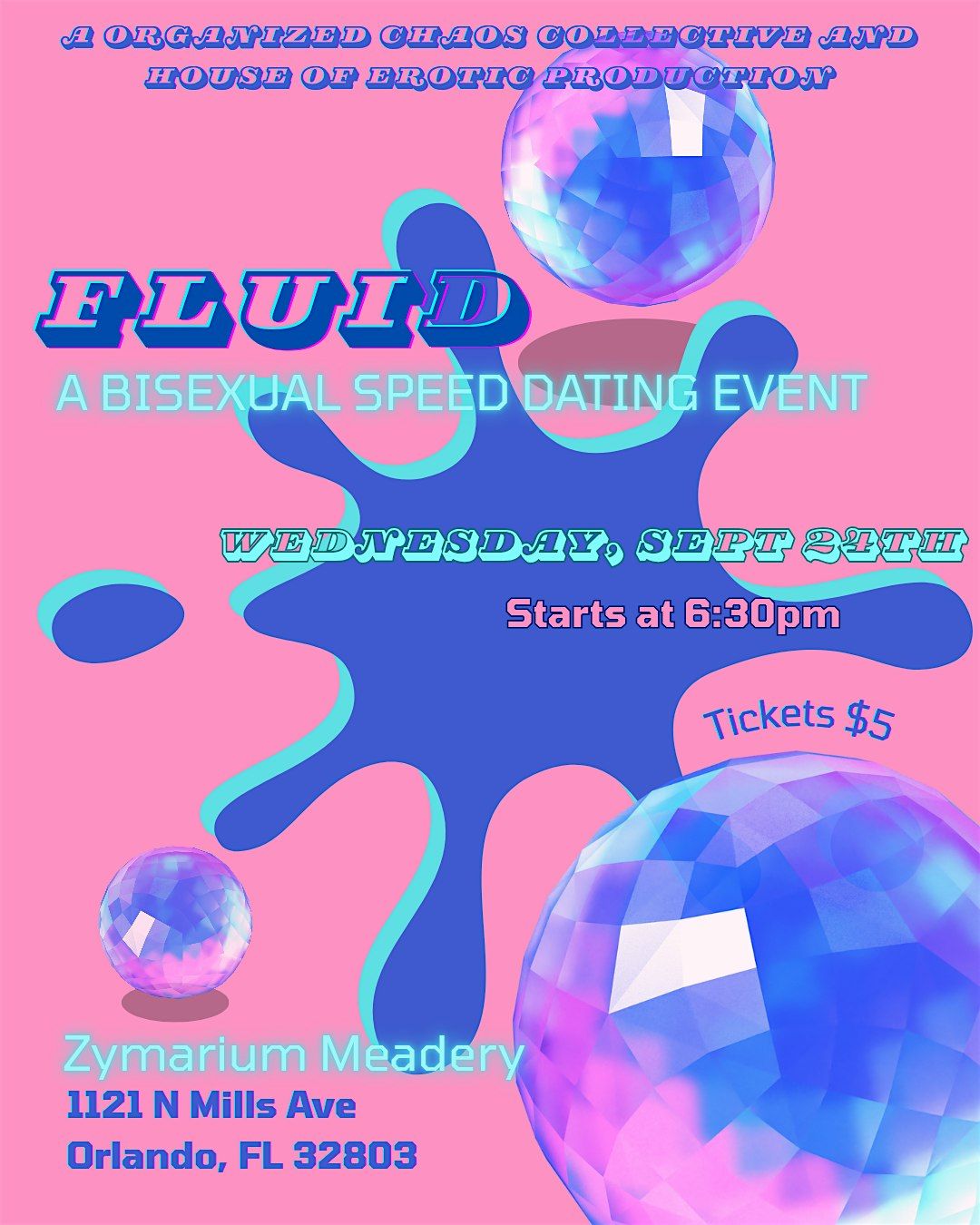 Fluid: A Bisexual Speed Dating Event