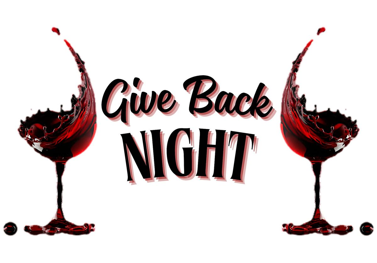 Give Back Night @ Las Positas Vineyards