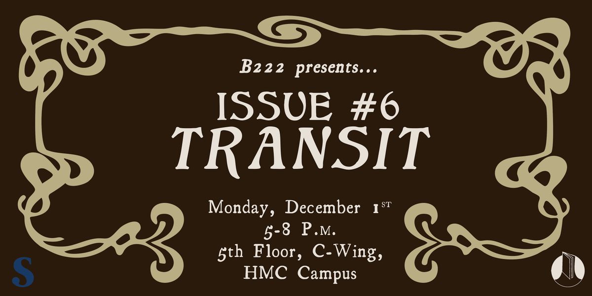 B222 Journal Issue #6 Launch Gala