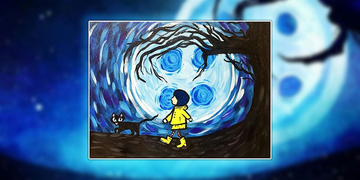 Coraline Starry Night Paint-n-Sip