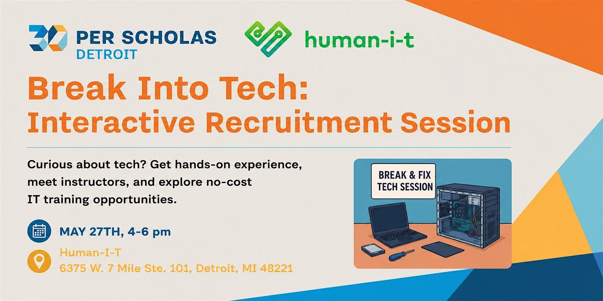 Break Into Tech: Interactive Recruitment Session