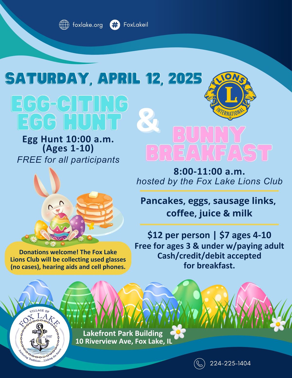 Egg-Citing Egg Hunt & Bunny Breakfast 2025