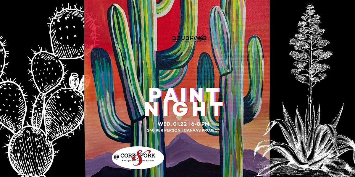 Saguaro Paint Night