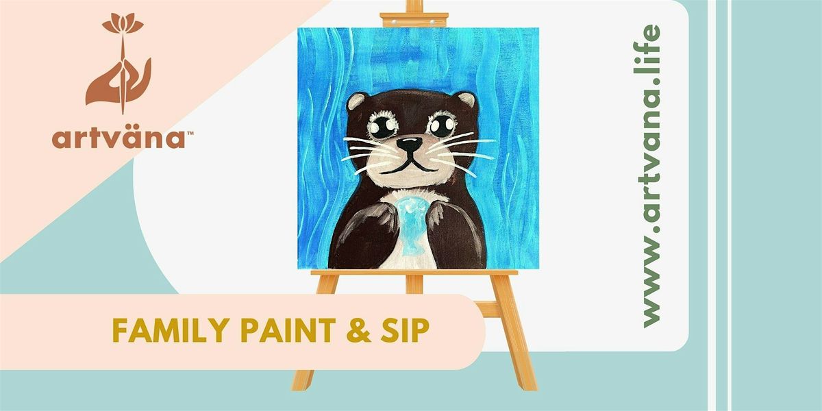 Artvana Kids & Family Sip & Paint at Cranes Castle in Bremerton August 2025