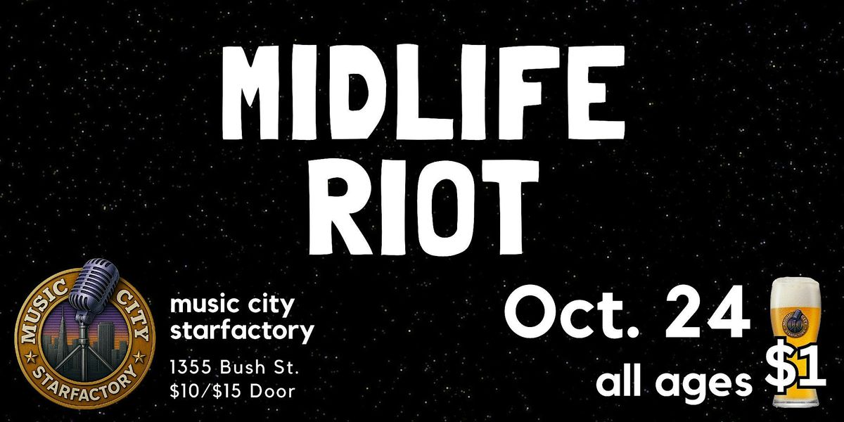 Midlife Riot - Live at Music City Star Factory | 90s Alt Rock