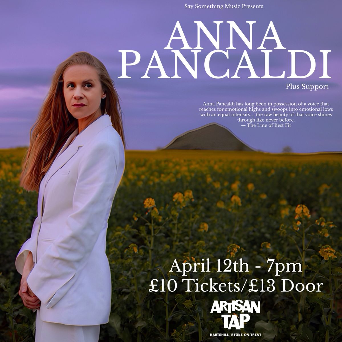 Anna Pancaldi + support 