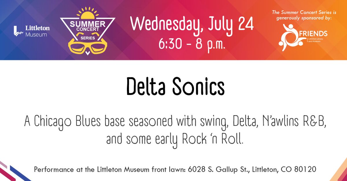 Delta Sonics: Summer Concert Series