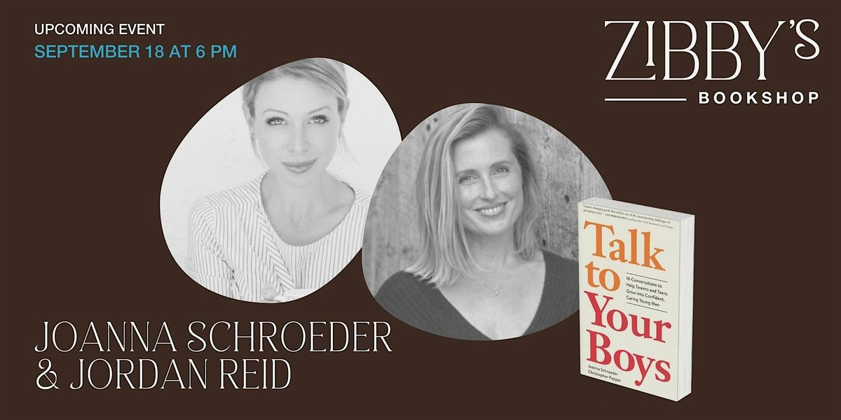 Author Event! Joanna Schroeder & Jordan Reid