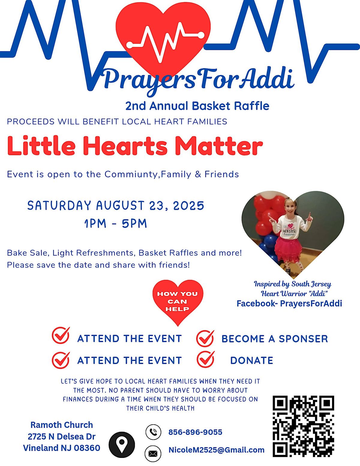 PrayersForAddi 2nd Annual Basket Raffle