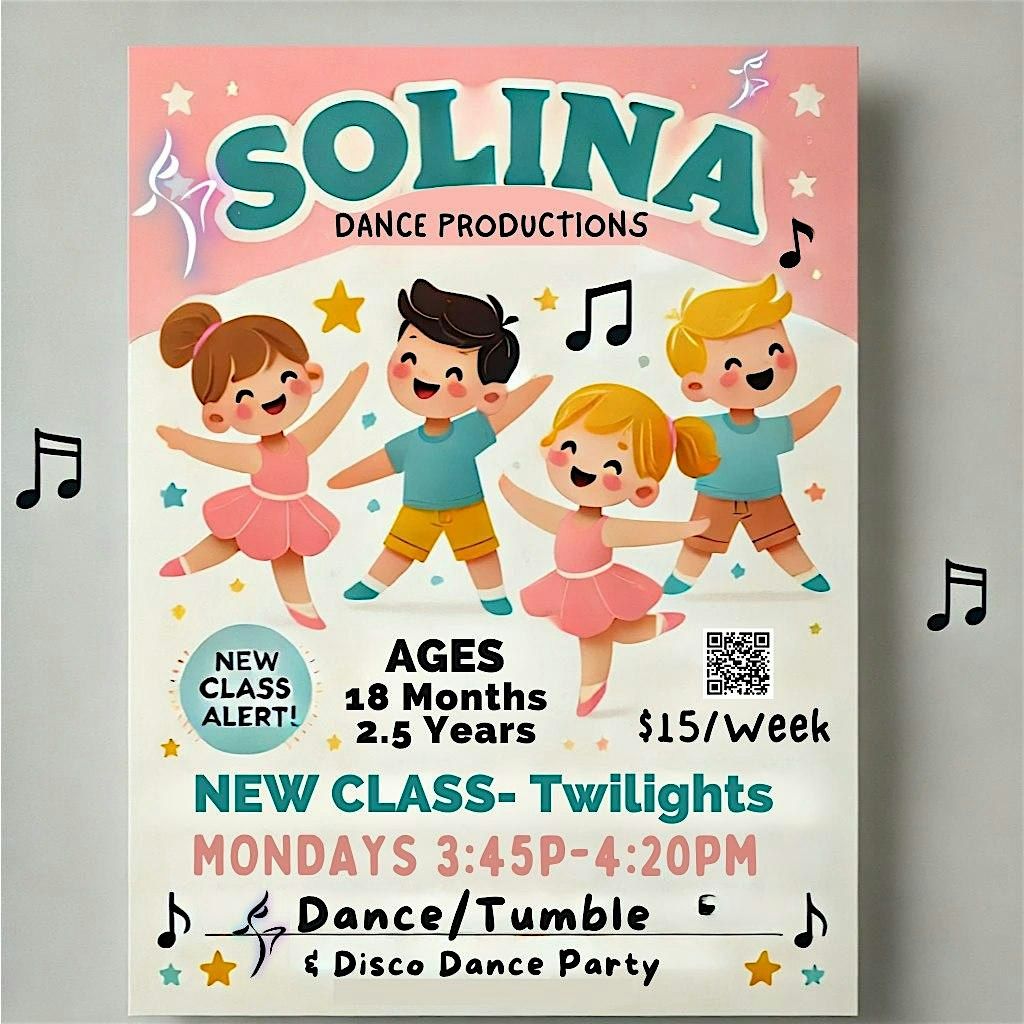 New Class Alert! 18 months-2.5yrs SOLINA