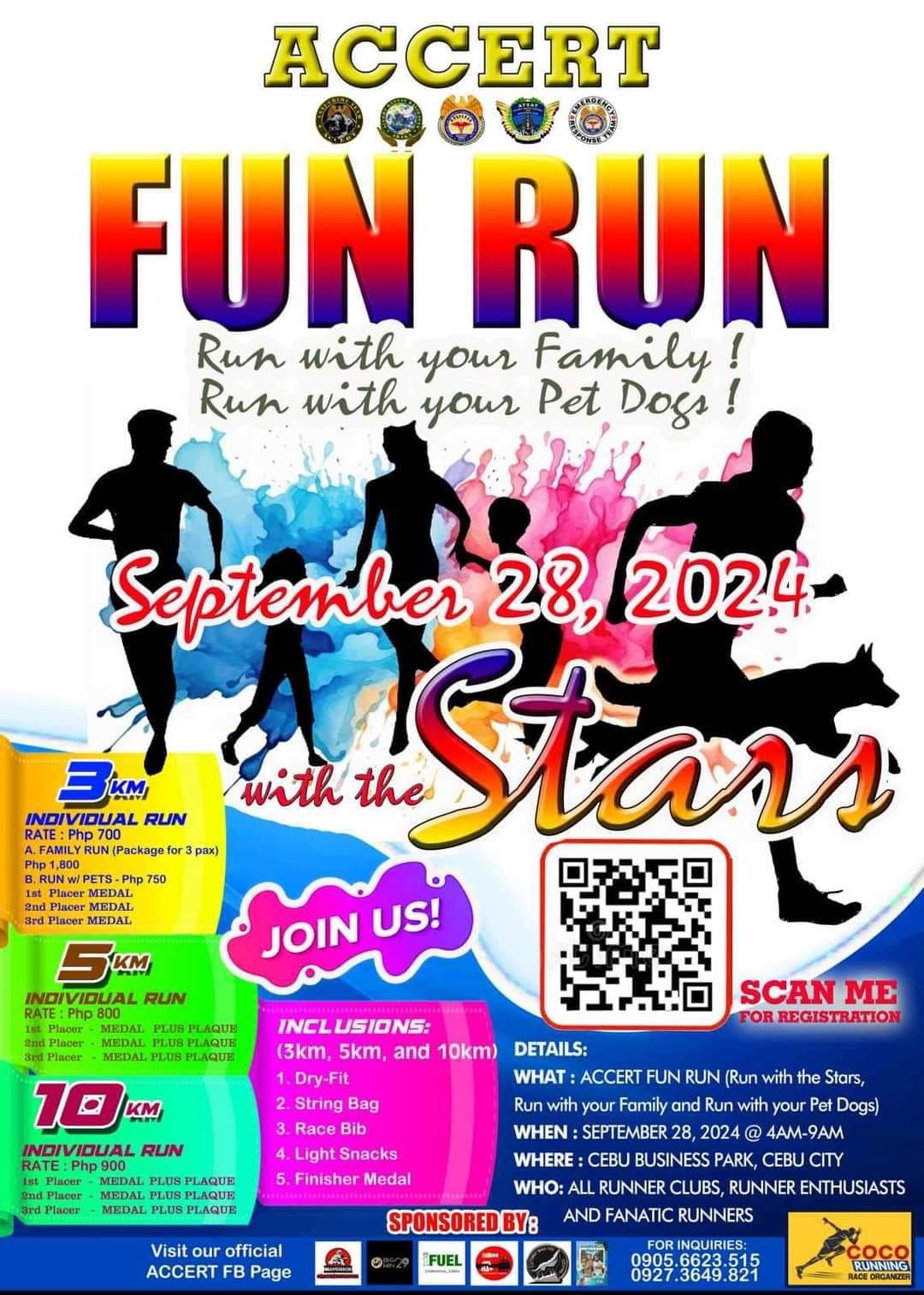 fun run with the stars.