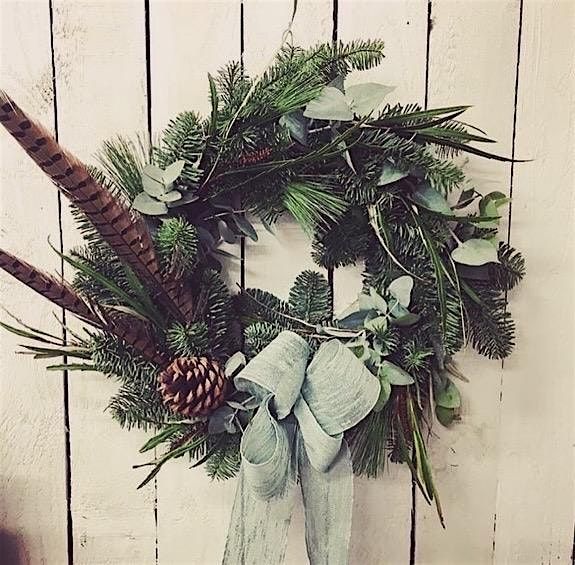 A morning of wreath making, coffees & brunch