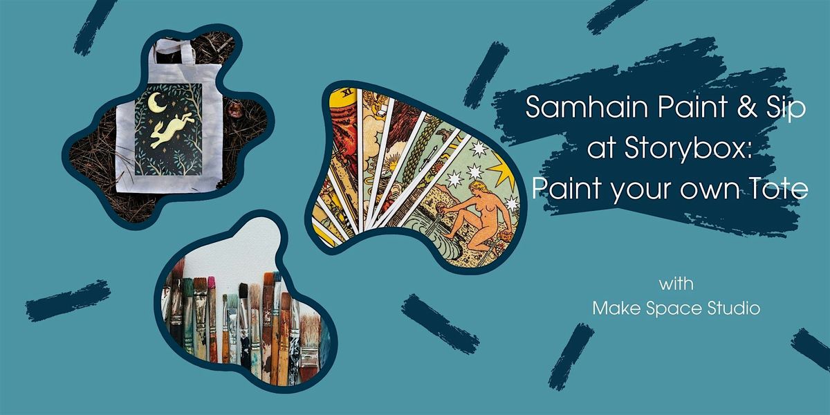 Samhain Paint & Sip at Storybox - Paint Your Own Tote!
