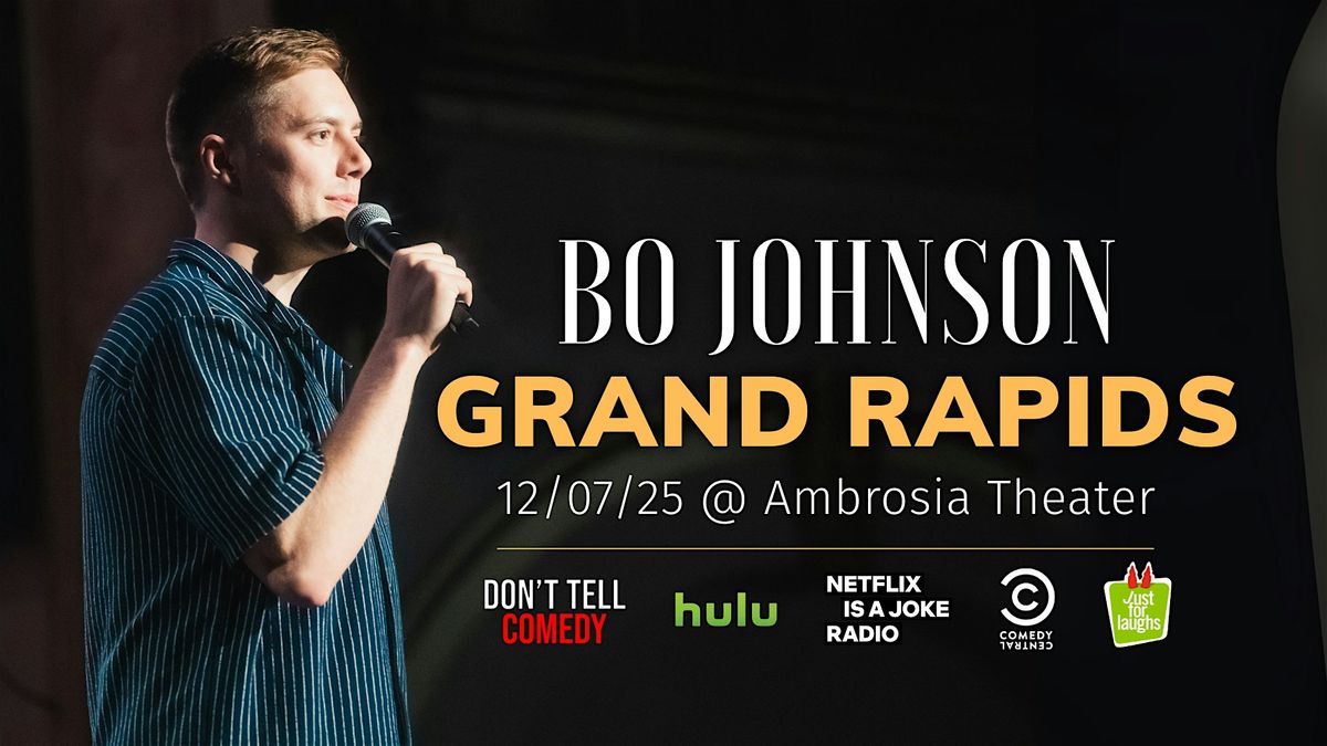 Bo Johnson Live in Grand Rapids