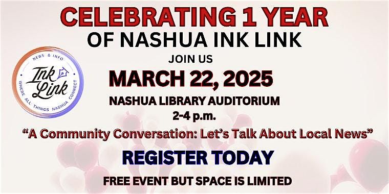 Let's Celebrate 1 Year of Nashua Ink Link!