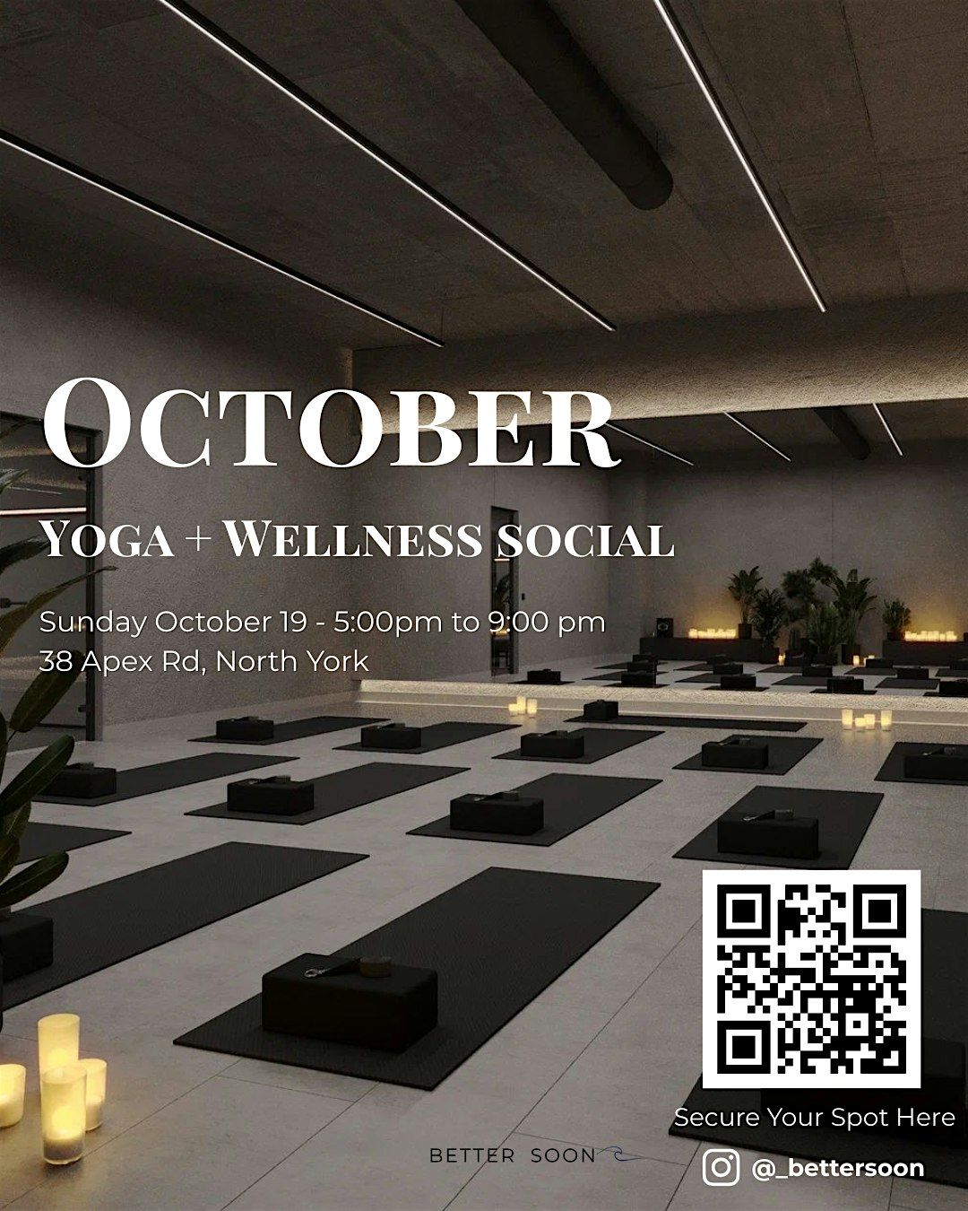 October Yoga Wellness + Social