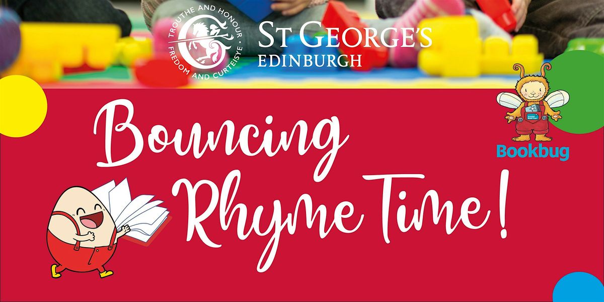 Come and Play Session! Bounce and Rhyme Time at St George\u2019s School Nursery.