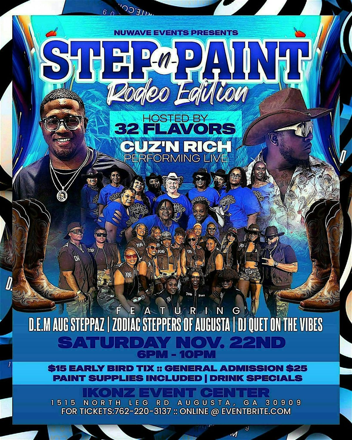 Step & Paint Rodeo Edition