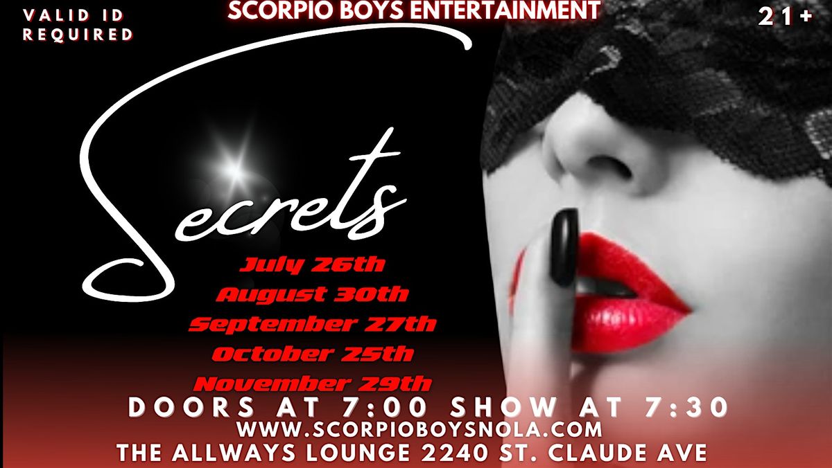 Secrets August 30th