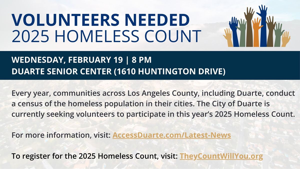 2025 Homeless Count