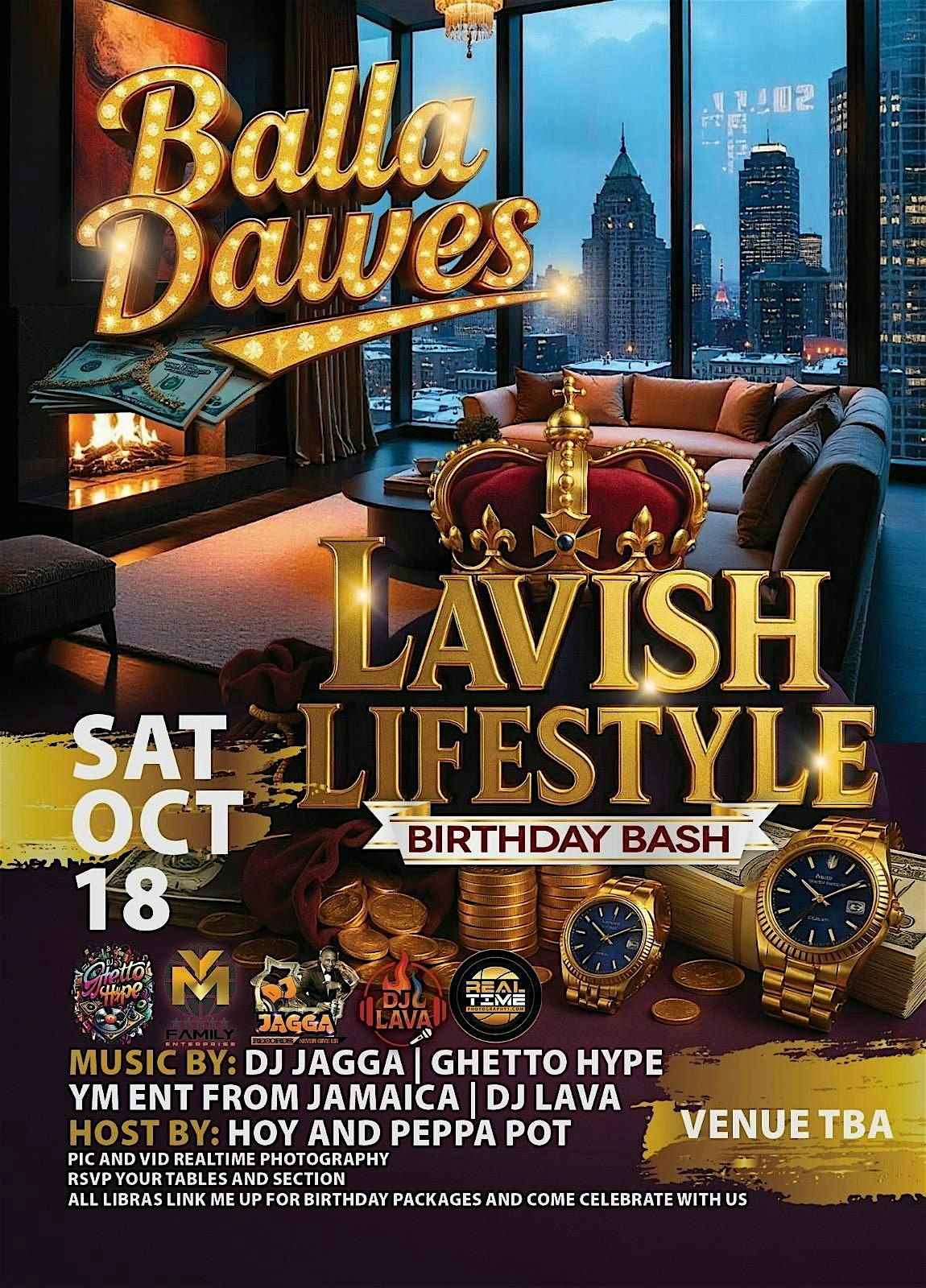 LAVISH LIFESTYLE - BALLA DAWES ANNUAL PARTY