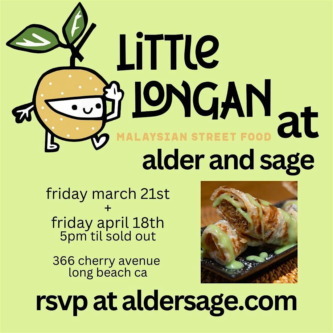 Spring Pop Up Series with Little Longan x Alder and Sage