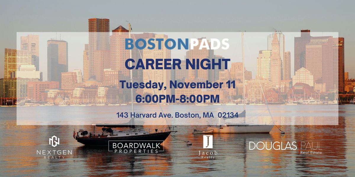 Boston Pads Career Night Fall 2025