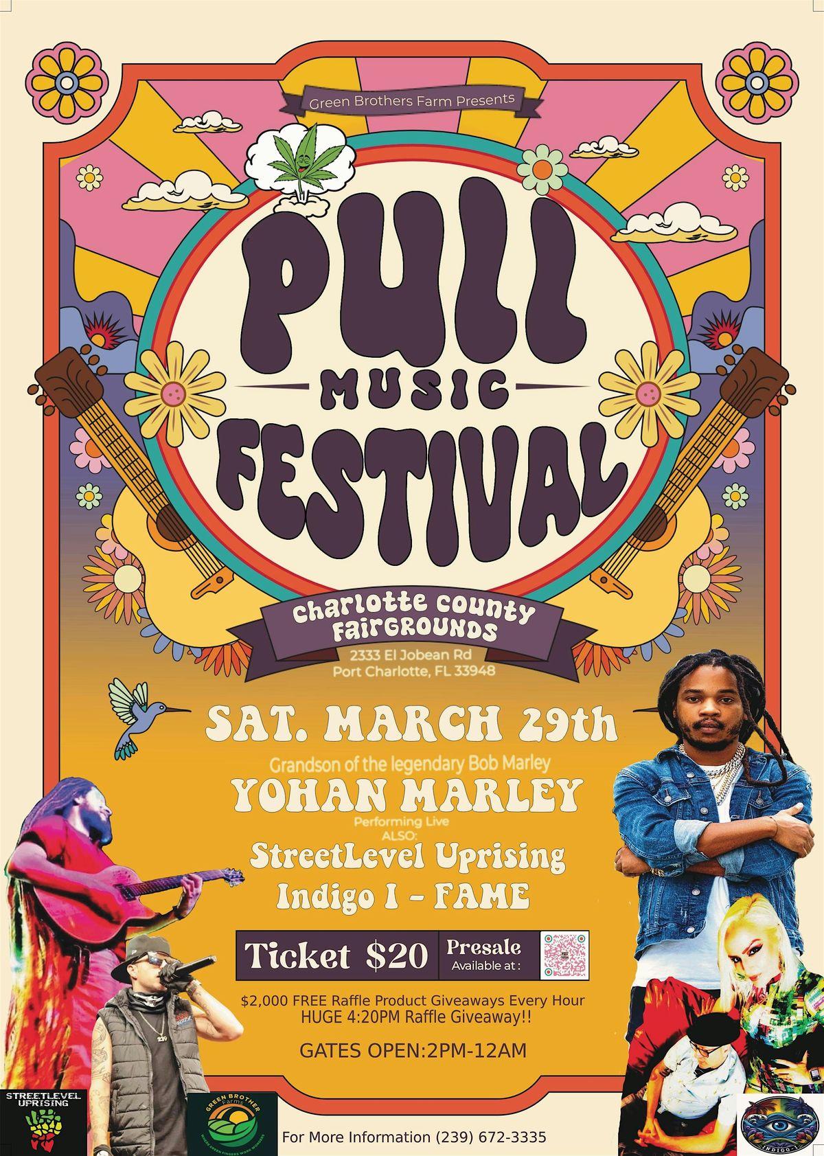 Yohan Marley PEACE-UNITY-LOVE-LIFE MUSIC FEST $2K IN Giveaways