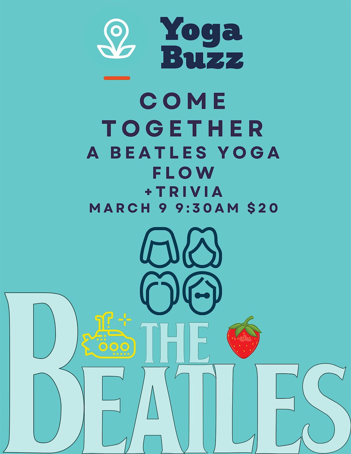 Come Together-A Beatles Yoga Flow +Trivia