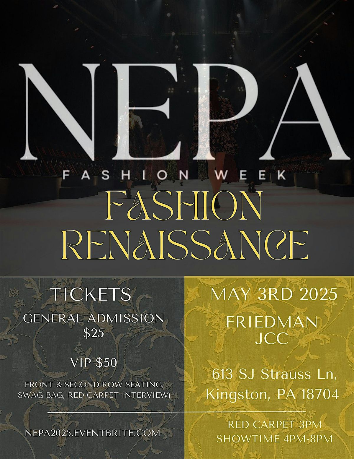 NEPA FASHION WEEK SEASON 2 \u201cFASHION RENAISSANCE\u201d