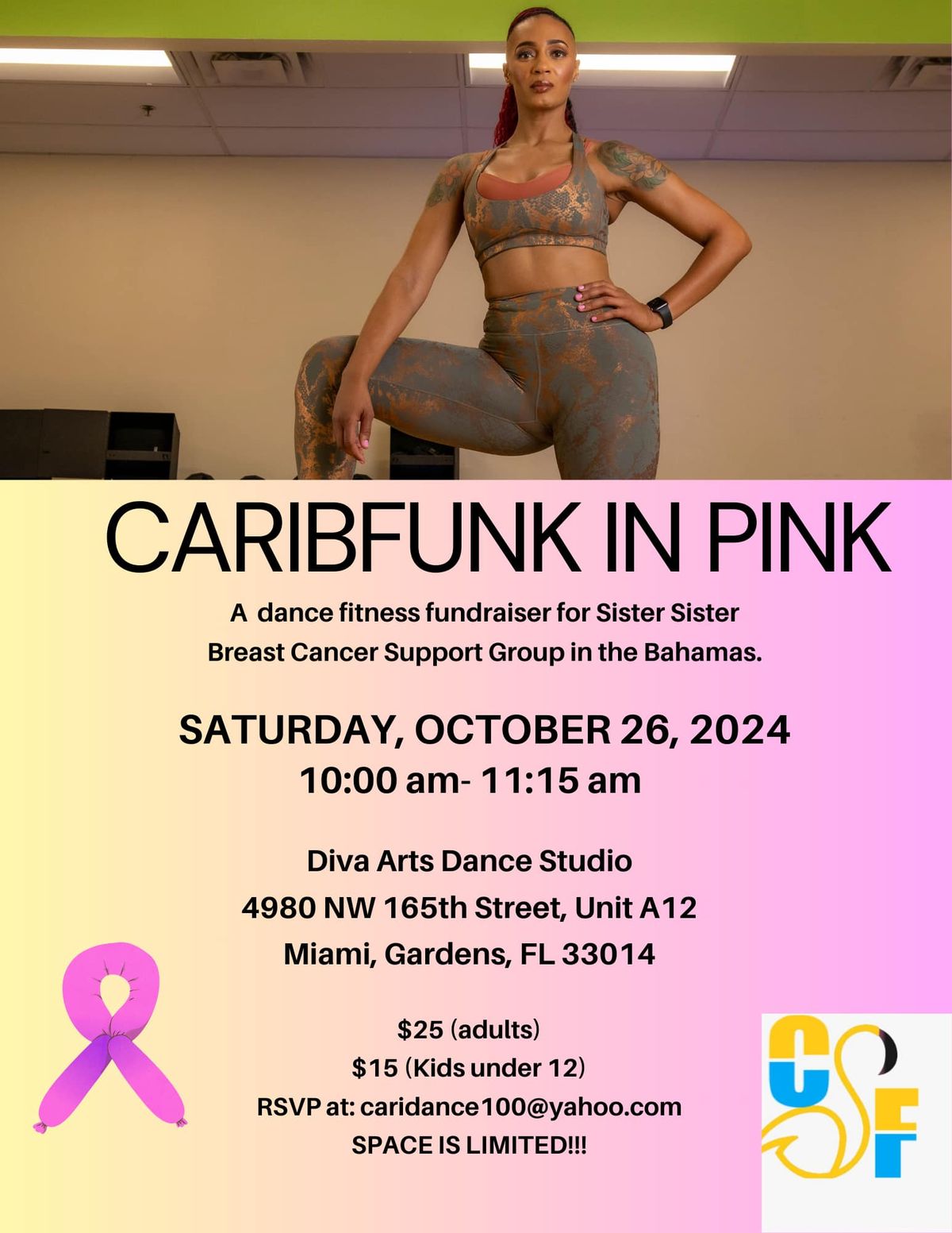 CaribFunk in Pink